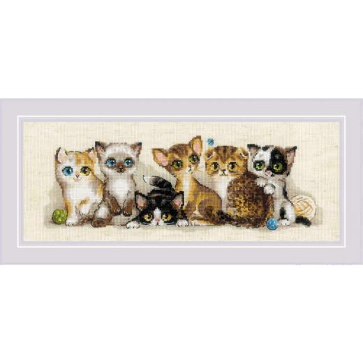 Riolis Stickpackung - Kittens
