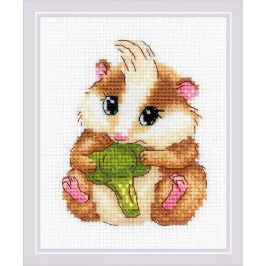 Riolis - Stickbild Cute Hamster