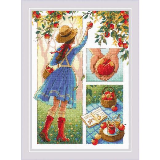 Riolis - Stickbild Apple Day