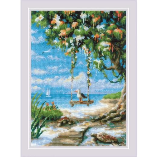Riolis - Stickbild Beach Swing
