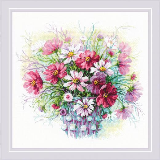 Watercolor Cosmos - Riolis (Stickpackung)
