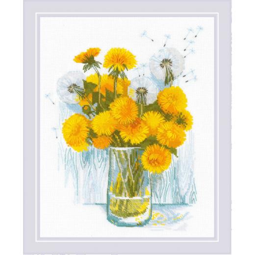 Riolis - Stickbild Sunny Dandelions