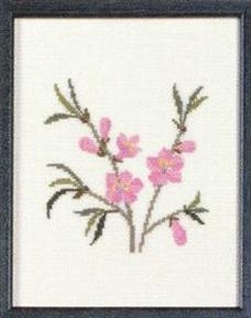 Fremme Stickpackung - Peach Blossom Delaware 17x21 cm