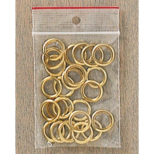 Ringe für Adventskalender goldfarben (24 Stück) Ø 16 mm