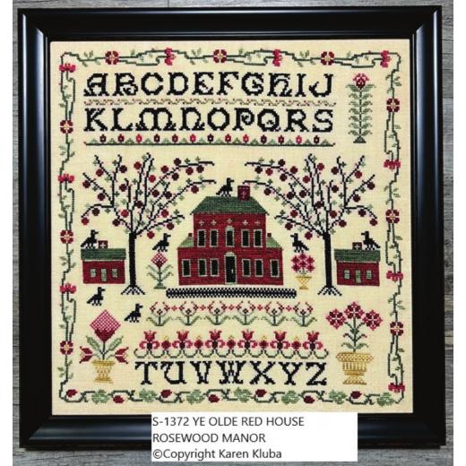 Rosewood Manor Designs - Ye Olde Red House Sampler