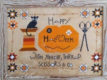 Stickvorlage Cuore E Batticuore - Happy Halloween (Ausverkauf)
