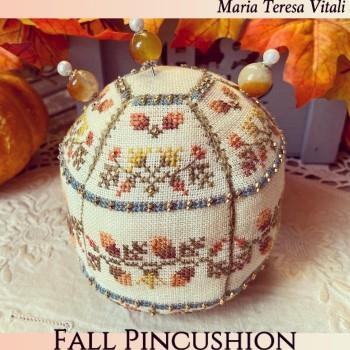 Stickvorlage MTV Designs - Fall Pincushion