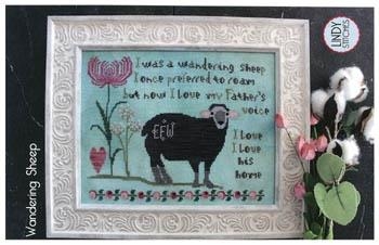 Stickvorlage Lindy Stitches - Wandering Sheep (Ausverkauf)