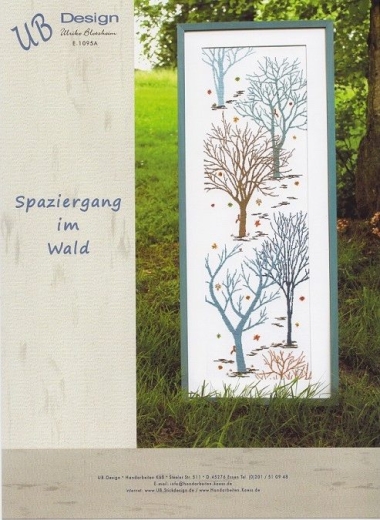 Stickvorlage UB-Design - Spaziergang im Wald