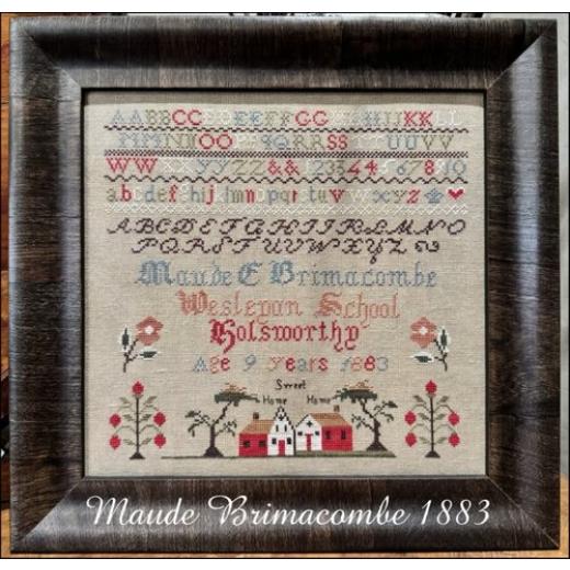 Maude Brimacombe 1883 - The Scarlett House (Stickvorlage)