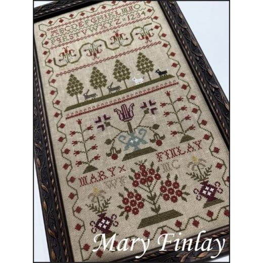Mary Finlay - The Scarlett House (Stickvorlage)