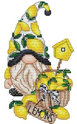 Lemon Gnome - Les Petites Croix De Lucie (Stickvorlage)