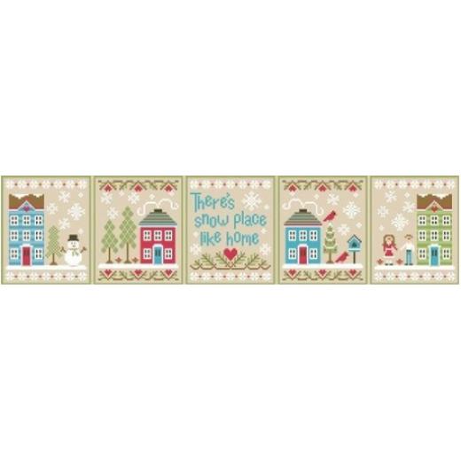 Country Cottage Needleworks - Snow Place Like Home 5 Vorlagen