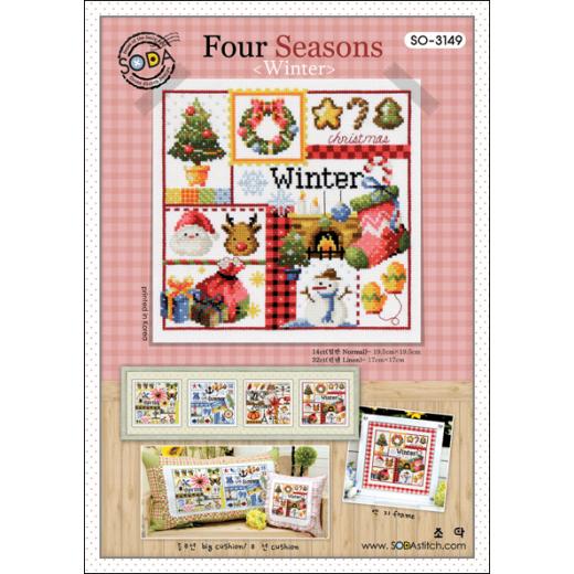 Stickvorlage Soda Stitch - Four Seasons - Winter