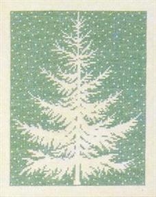 Fremme - Tanne im Schnee (Stickpackung)