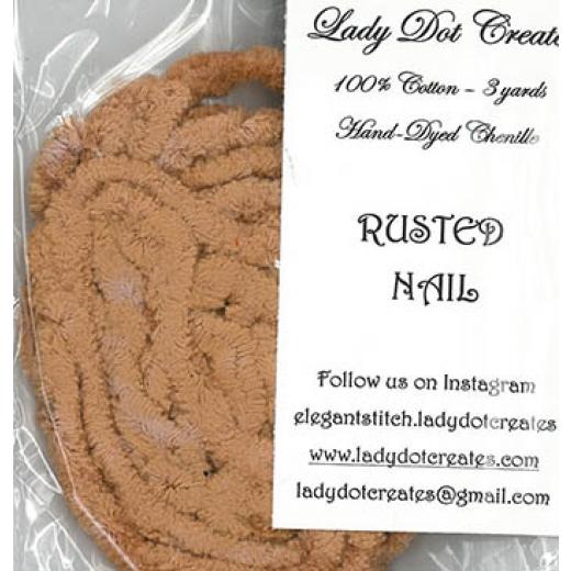 Lady Dot Creates - Chenille Trim Rusted Nail