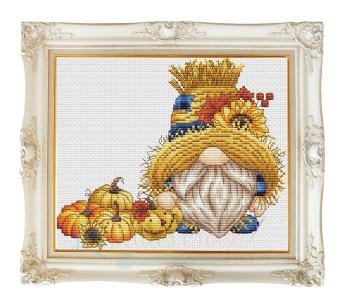 Scaregrow Gnome - Les Petites Croix De Lucie (Stickvorlage)