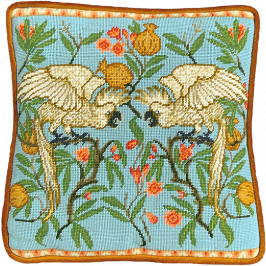 Bothy Threads Walter Crane - Cockatoo And Pomegranate Tapestry