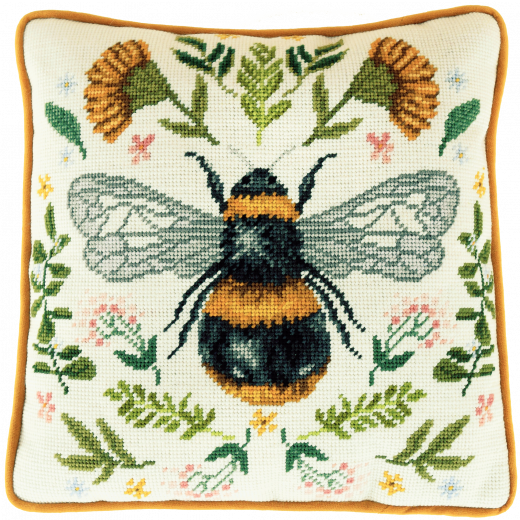 Bothy Threads Jade Mosinski - Botanical Bee Tapestry