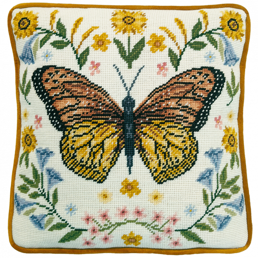 Bothy Threads Stickpackung - Botanical Butterfly Tapestry