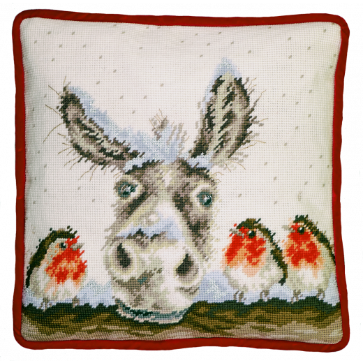 Bothy Threads Hannah Dale - Christmas Donkey Tapestry