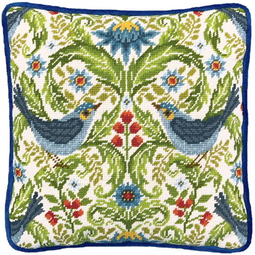 Bothy Threads Karen Tye Bentley - Summer Bluebirds Tapestry