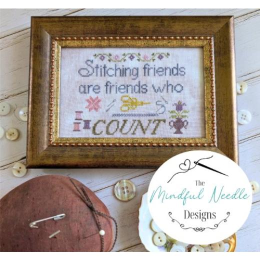 Friends Who Count - Mindful Needle (Stickvorlage)