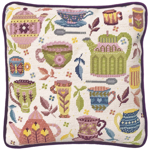Bothy Threads Suzy Taylor - Time For Tea Tapestry