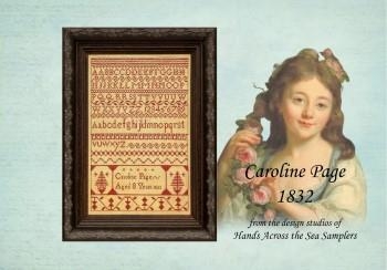 Hands Across The Sea Samplers - Caroline Page 1832