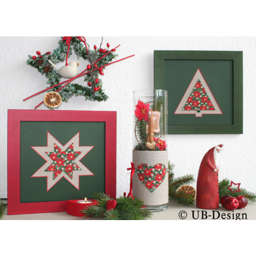 Weihnacht im Herzen - UB-Stickdesign (Ausverkauf)