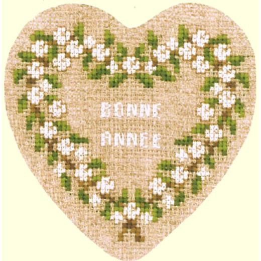 Bonheur des Dames - White Berries Heart - Ausverkauf
