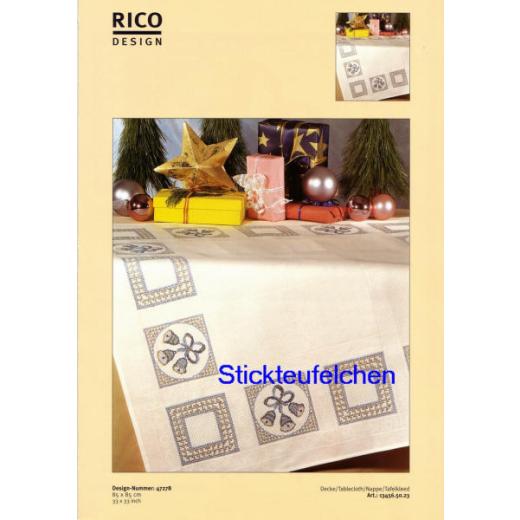 Rico Design - Tischdecke Glocken (Ausverkauf)