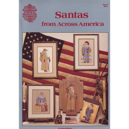 Designs by Gloria & Pat - Santas from across America - Ausverkauf