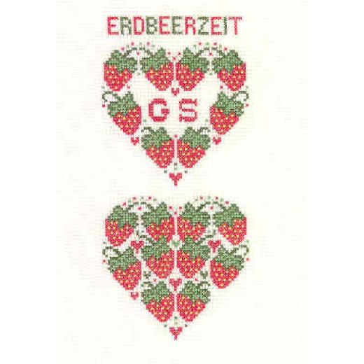 Gisela Süskind - Herz Erdbeerzeit - Ausverkauf