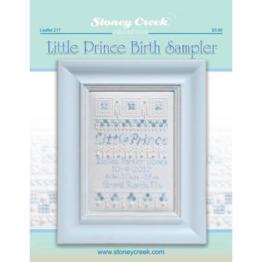 Stoney Creek Collection - Little Prince Birth Sampler (Ausverkauf)
