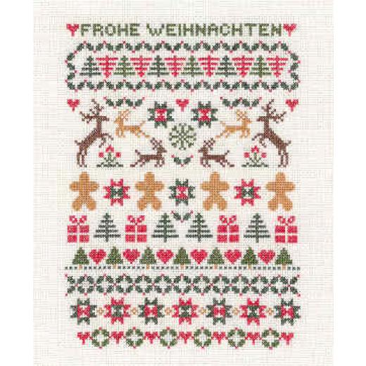 Gisela Süskind - Weihnachtsmustertuch 2012 - Ausverkauf