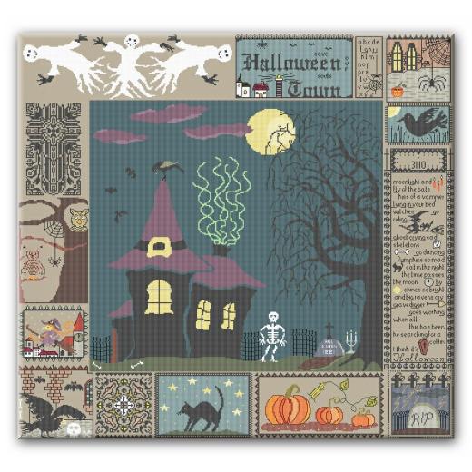 Farbenfroh - Halloween Sampler (Ausverkauf)