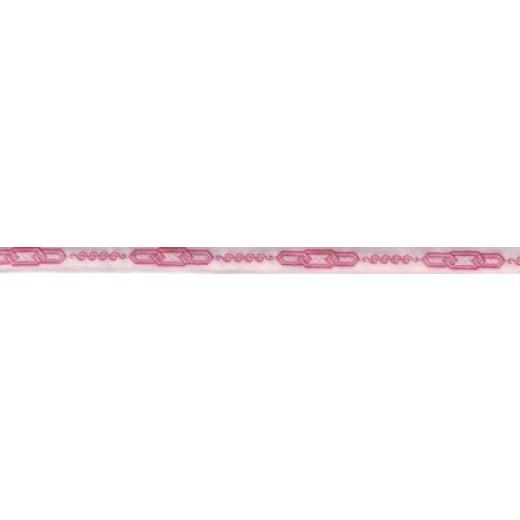 Webband Büroklammer rosa - Bänderei Frauke Kafka (Ausverkauf)