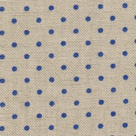 Zweigart Belfast Meterware 32ct - Farbe 53009 Petit Point natur-blau - Ausverkauf