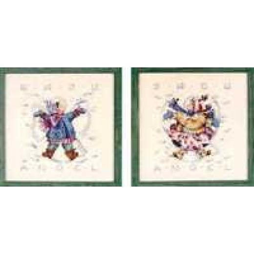 Mirabilia - Giggles in the Snow Stoffzuschnitt