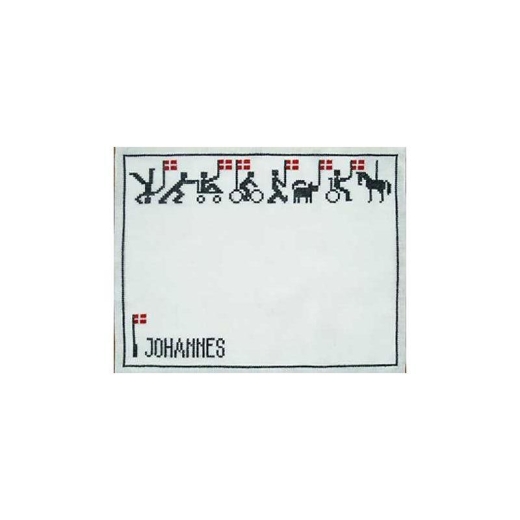 Fremme Stickpackung - Platzset Johannes