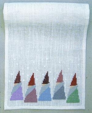 Haandarbejdets Fremme - Läufer Weihnachtsmänner
