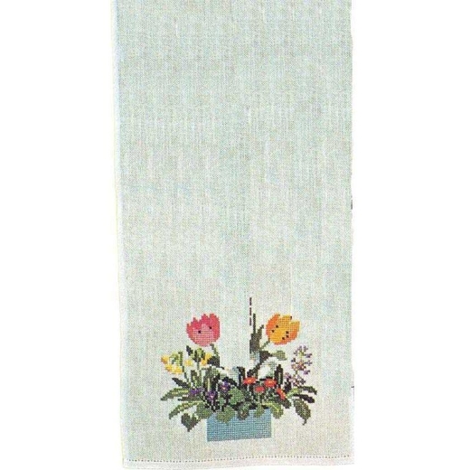 Haandarbejdets Fremme - Läufer Frühlingsblumen