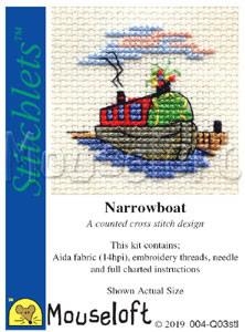 Stickpackung Mouseloft - Narrowboat