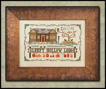 Stickvorlage Little House Needleworks - Sleepy Hollow Lodge