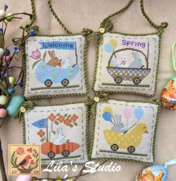 Stickvorlage Lilas Studio - Spring Parade 1