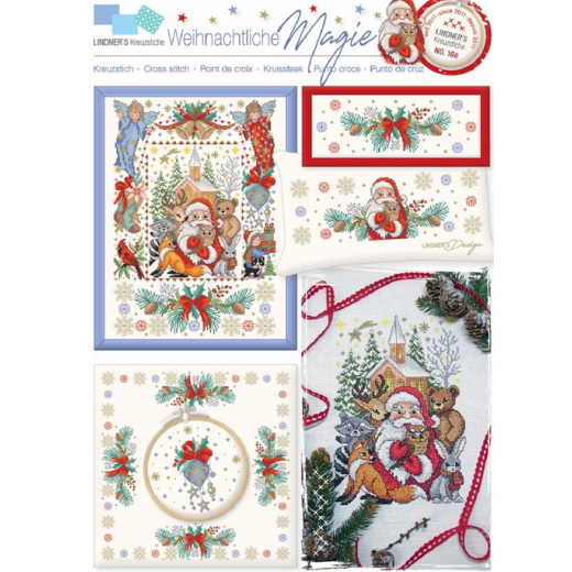 Weihnachtliche Magie - Lindners Kreuzstiche (Stickvorlage)