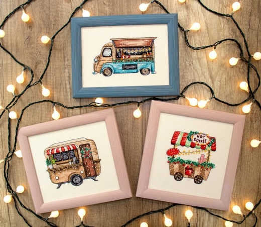 Leti Stitch - Happy Holidays 3er-Set