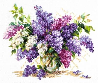 Magic Needle - Stickbild Lilac