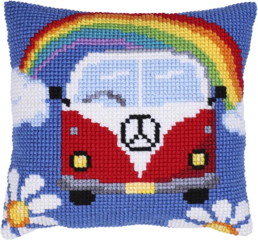 Needleart World - Kreuzstichkissen Holiday Adventure